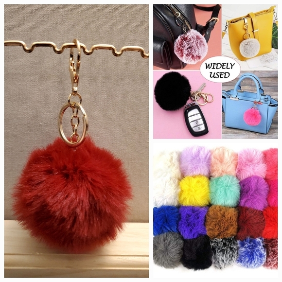 Accessories - Cute Fashion Faux-Fur Puff Ball